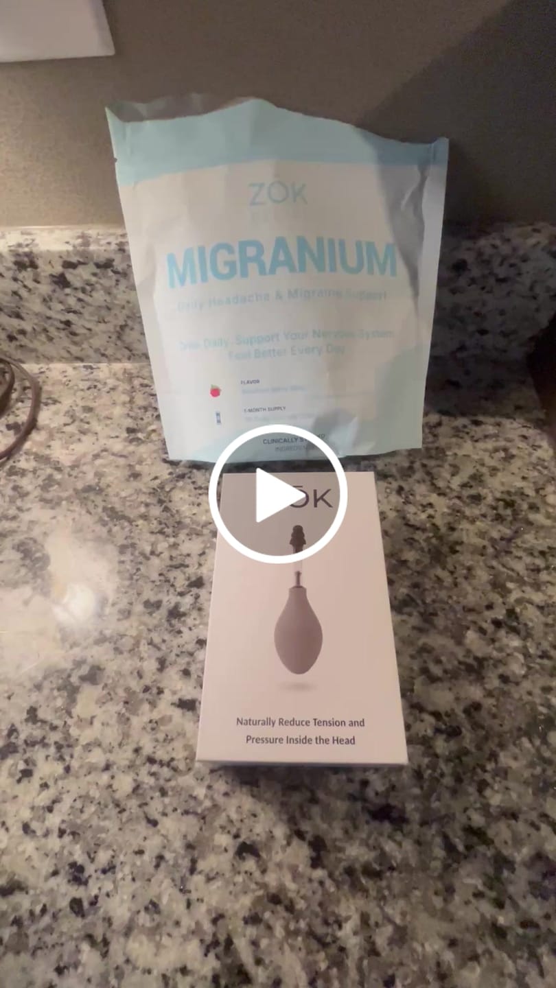 Customer video review of ZŌK Device - Cranial Nerve Stimulation for Headaches + Migraines + Stress + Tinnitus