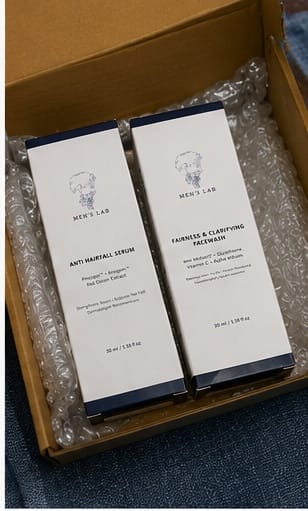 Customer photo review of Anti hairfall serum