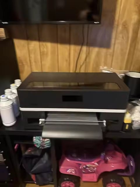 Customer photo review of Haolic 13" Pink A3 XP-1 Pro DTF Printer