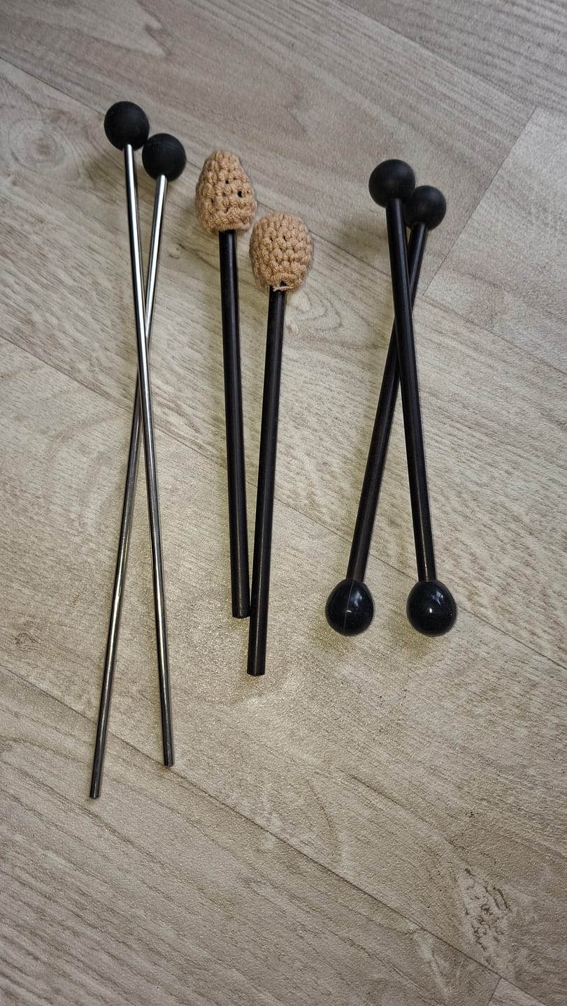 Customer photo review of 2x Premium Schlägel aus Edelstahl - 30 cm