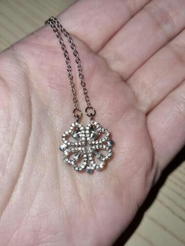 Customer photo review of Lykkehjerte-halskjede