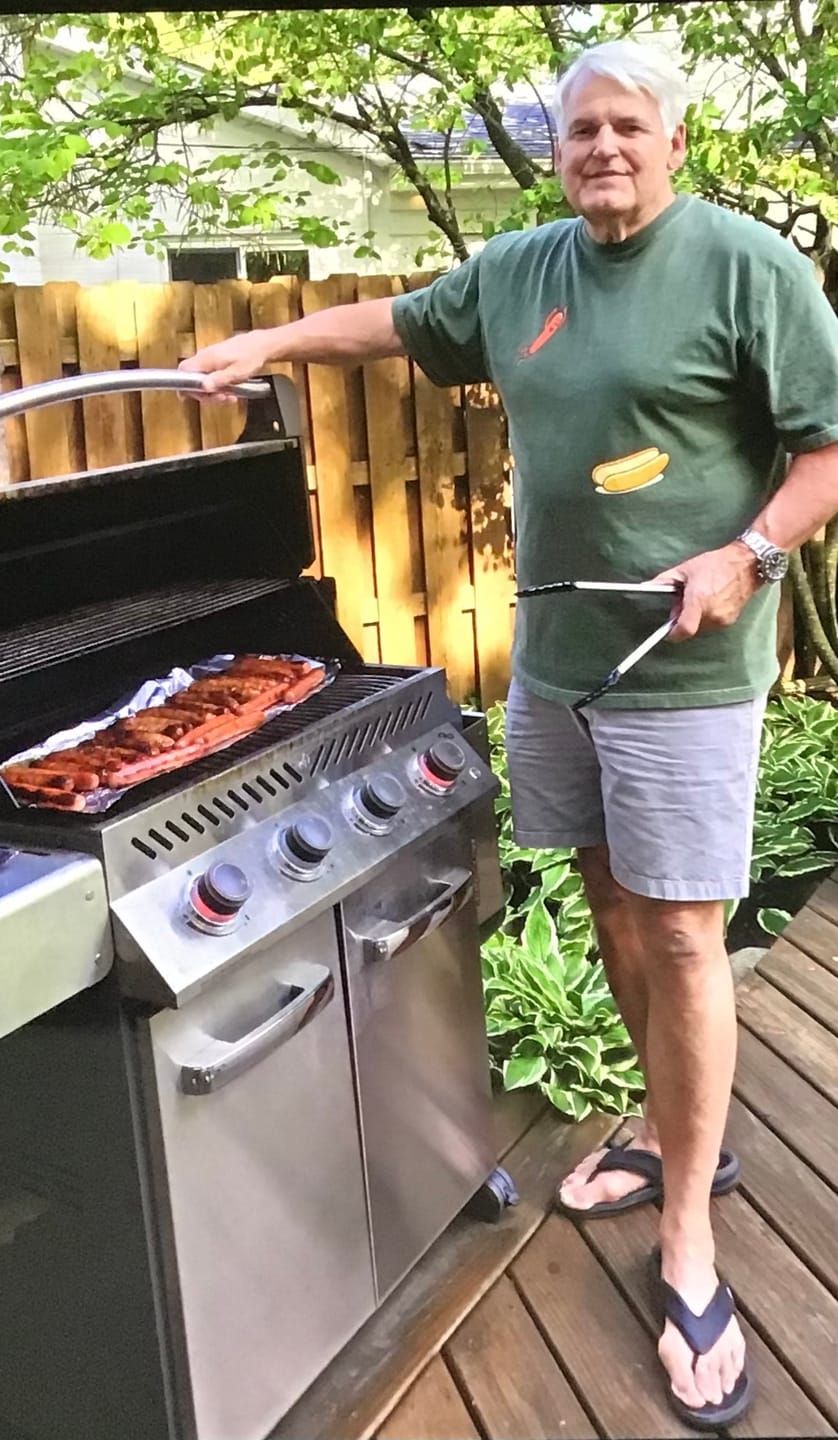 Customer photo review of Grill of the Free — Premium Tee