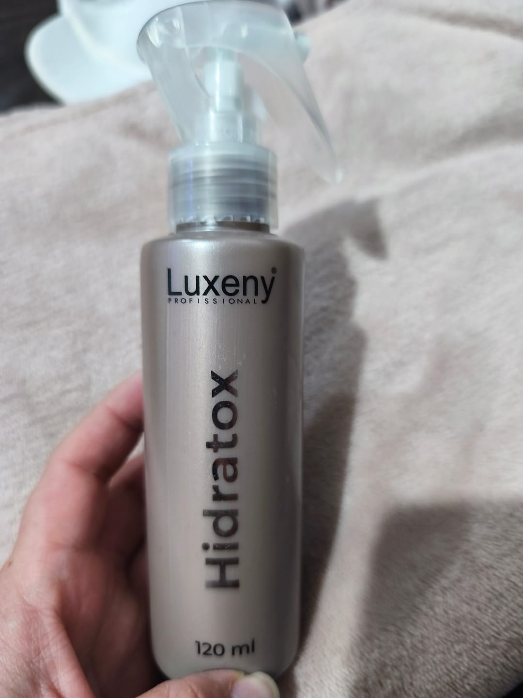 Customer photo review of Hidratox, tratamiento efecto bótox capilar instantáneo