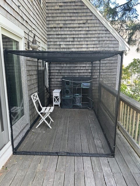 Customer photo review of Cat Enclosure | XL