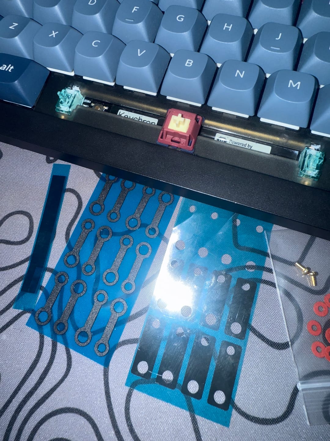 Customer photo review of Durock V3 Screw-in Stabilizers