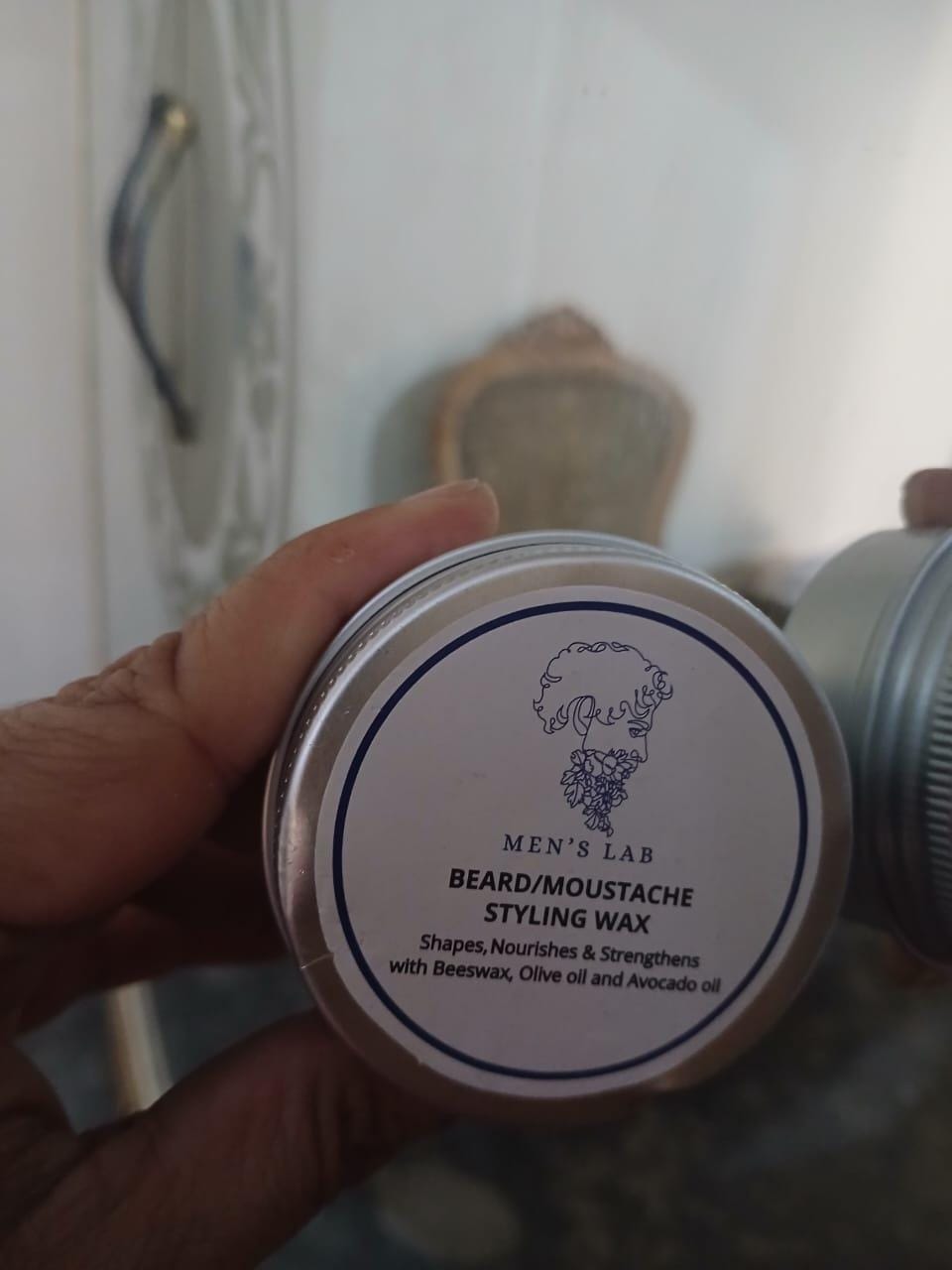 Customer photo review of Beard/Moustache Styling Wax