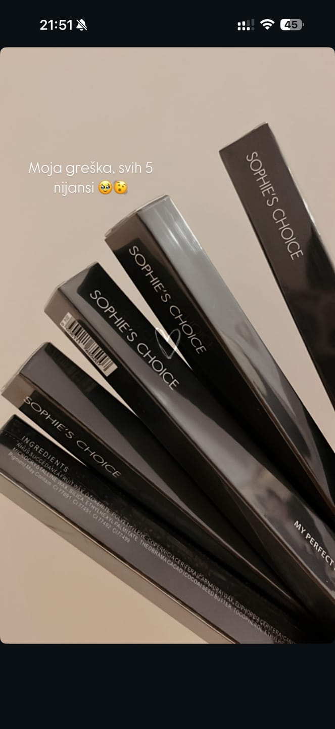 Customer photo review of Olovka za obrve My Perfect Brow – 10 Blonde