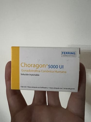 Customer photo review of Choragon | Gonadotropina coriónica humana (HCG) 5,000ui