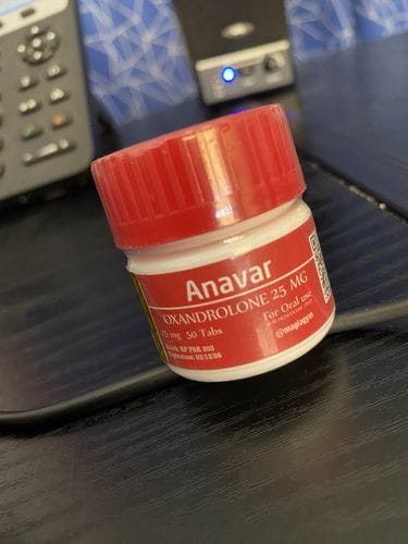Customer photo review of ANAVAR | Oxandrolona (Anavar) 25mg 50 tabs