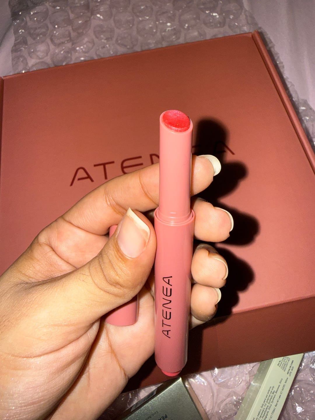 Customer photo review of CLICK LIPSTICK SUBLIME
