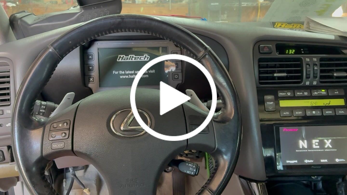 Customer video review of Lexus GS300 JZS161 Dash Cluster Mount