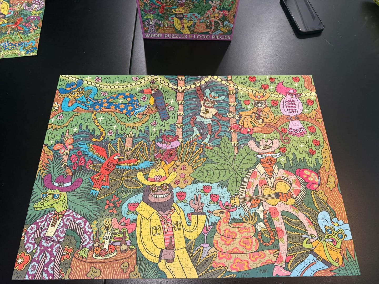 Customer photo review of Party Down | 1000 Piece Puzzle