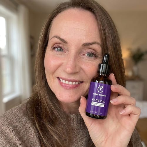 Customer photo review of Vitae Charm Face Oil