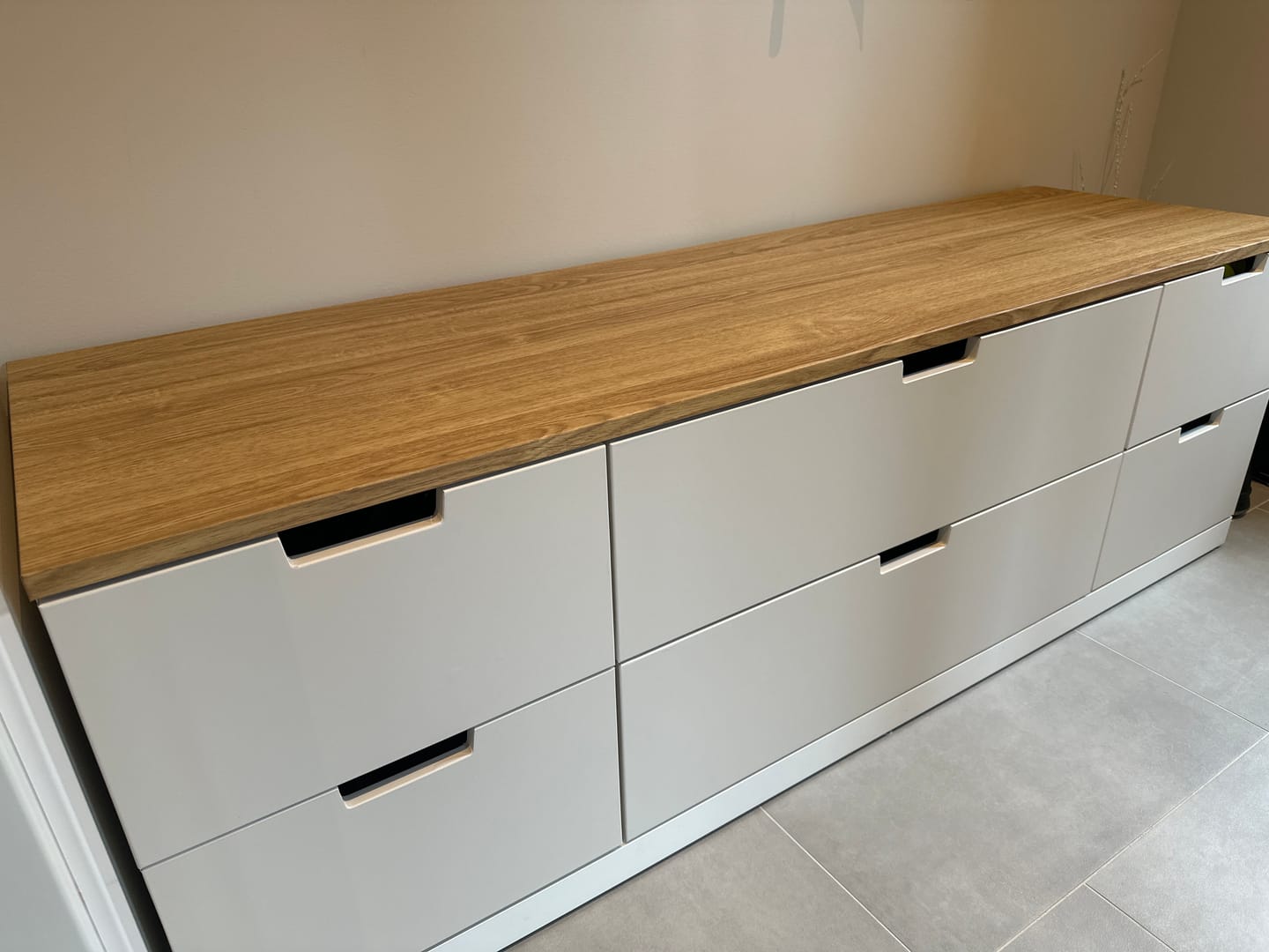 Customer photo review of Premium Bedford Oak kontaktplast