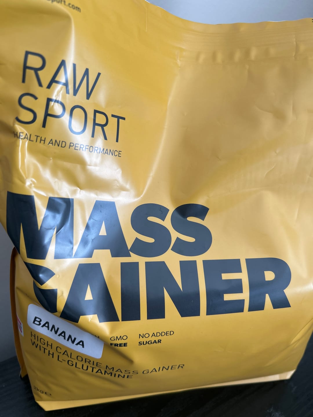 Customer photo review of Mass Gainer | Plant Based Vegan