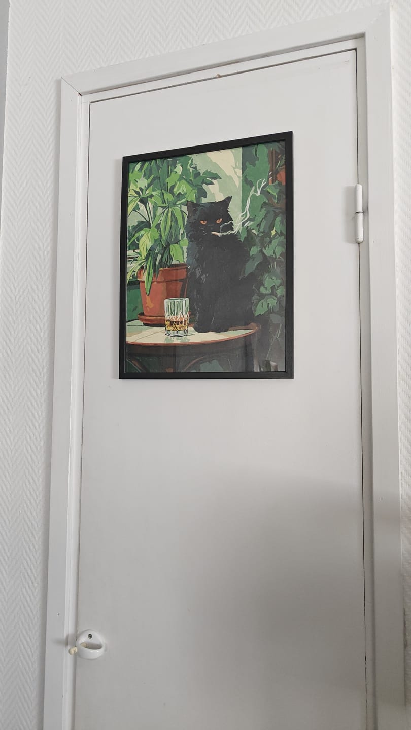 Customer photo review of Surprise Painting | Paint by Numbers