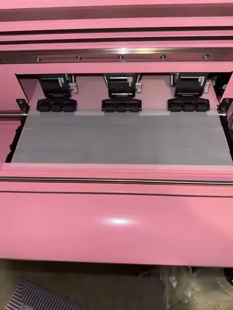 Customer photo review of Haolic 13" Pink A3 XP-1 Pro DTF Printer