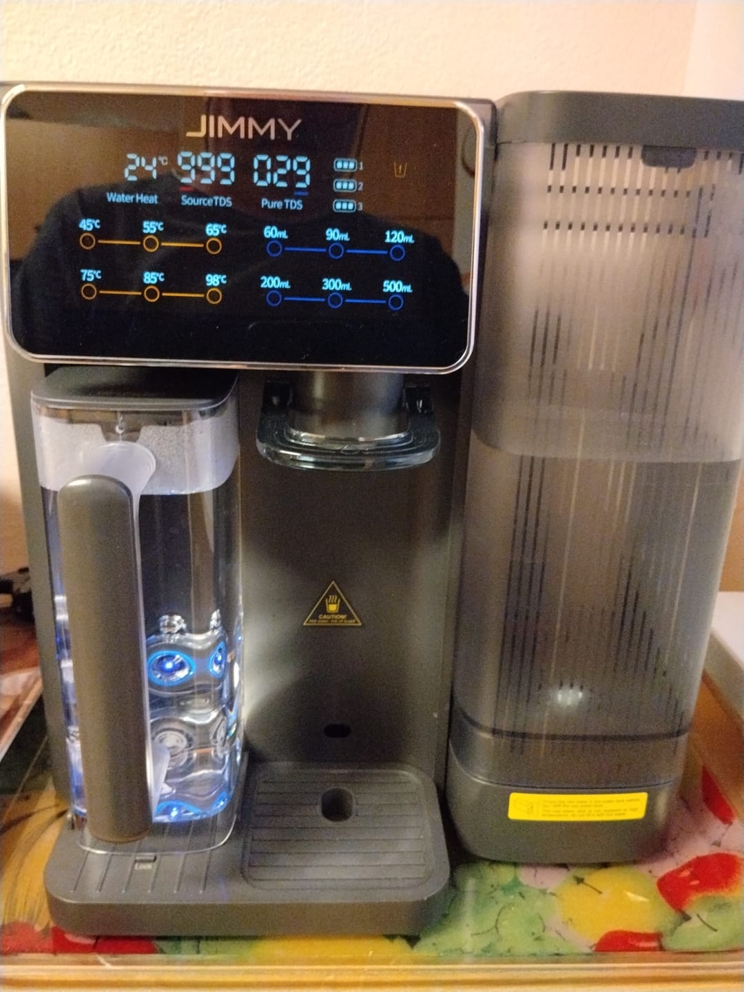 Customer photo review of R9 Countertop Reverse Osmosis Water Purifier