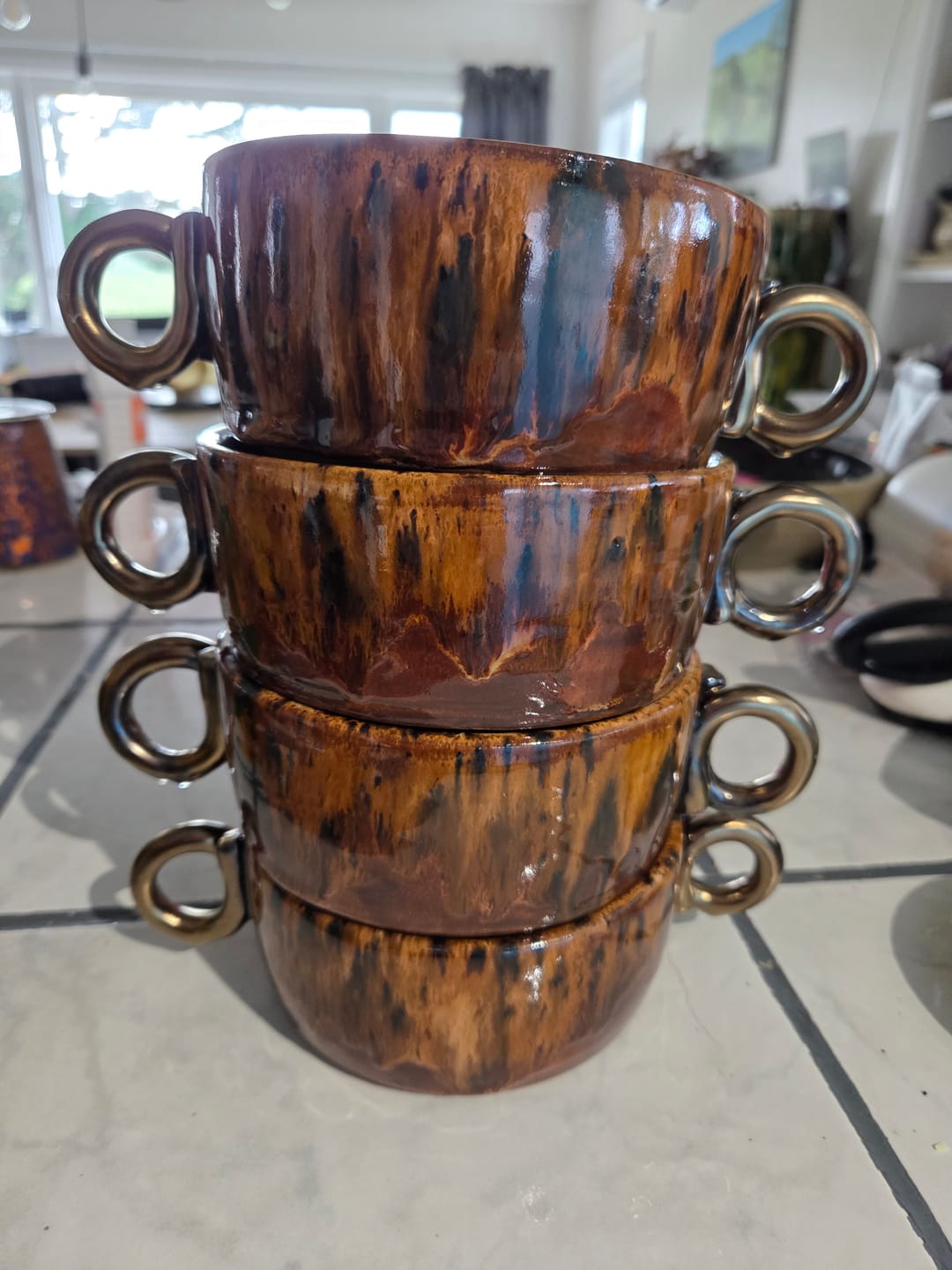Customer photo review of Cacao Stoneware Clay RW1302