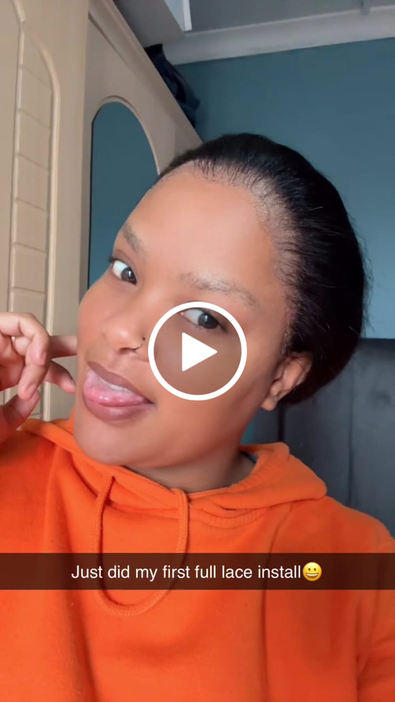 Customer video review of Majestic Hold Ultimate Extra Hold Lace Glue Spray