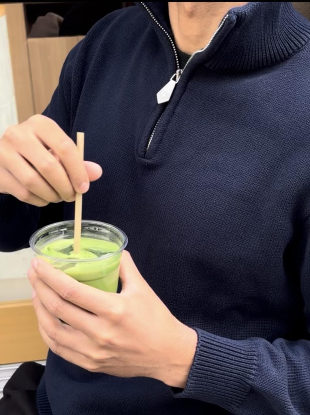 Customer photo review of Signature Quarter-Zip
