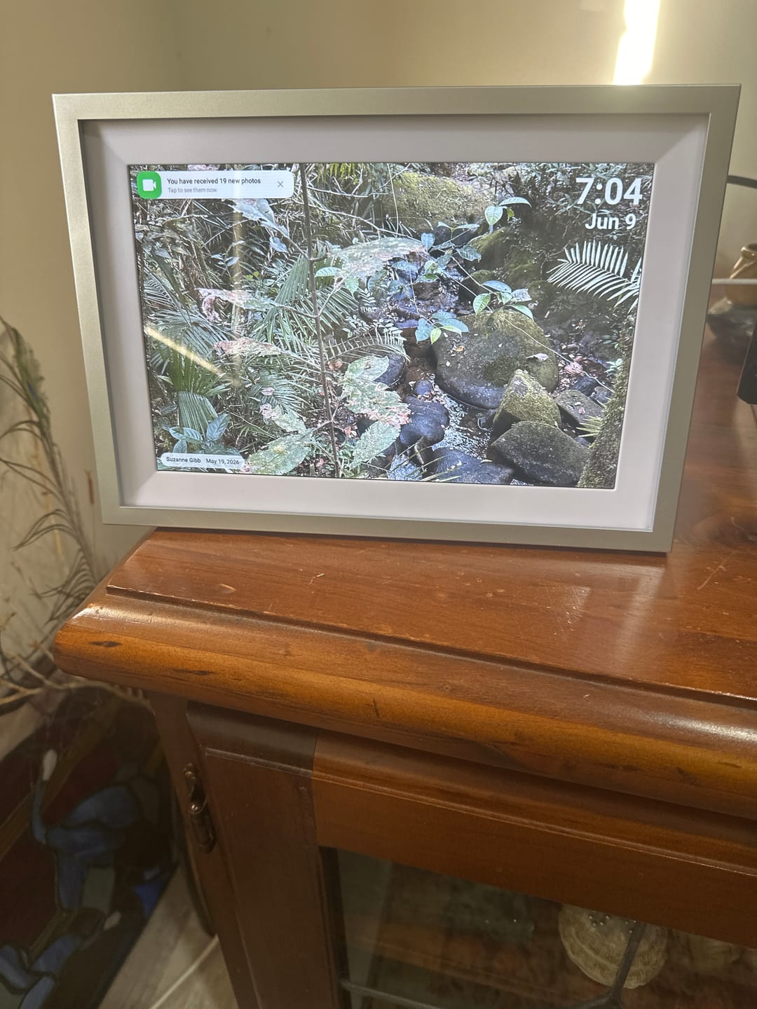 Customer photo review of Digital Photo Frame