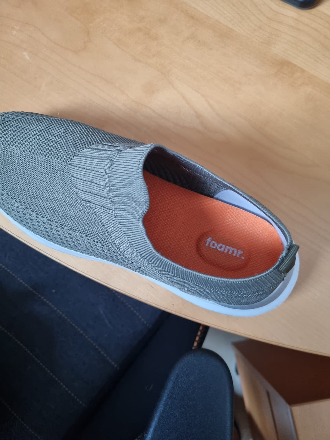 Customer photo review of Foamr® Massage-Einlegesohlen – Lindern Fersensporn & Plantarfasziitis