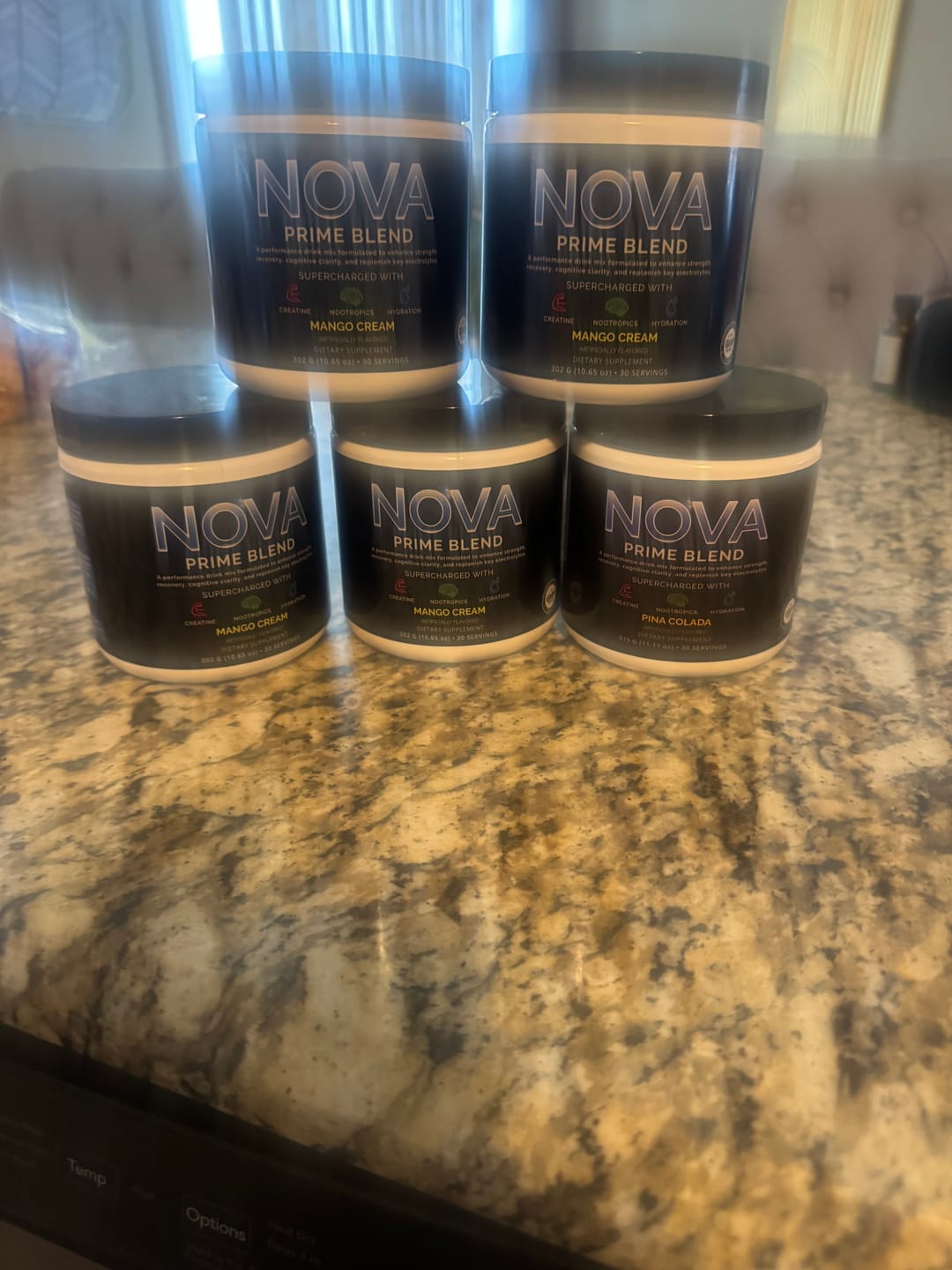 Customer photo review of Nova Prime Creatine Blend