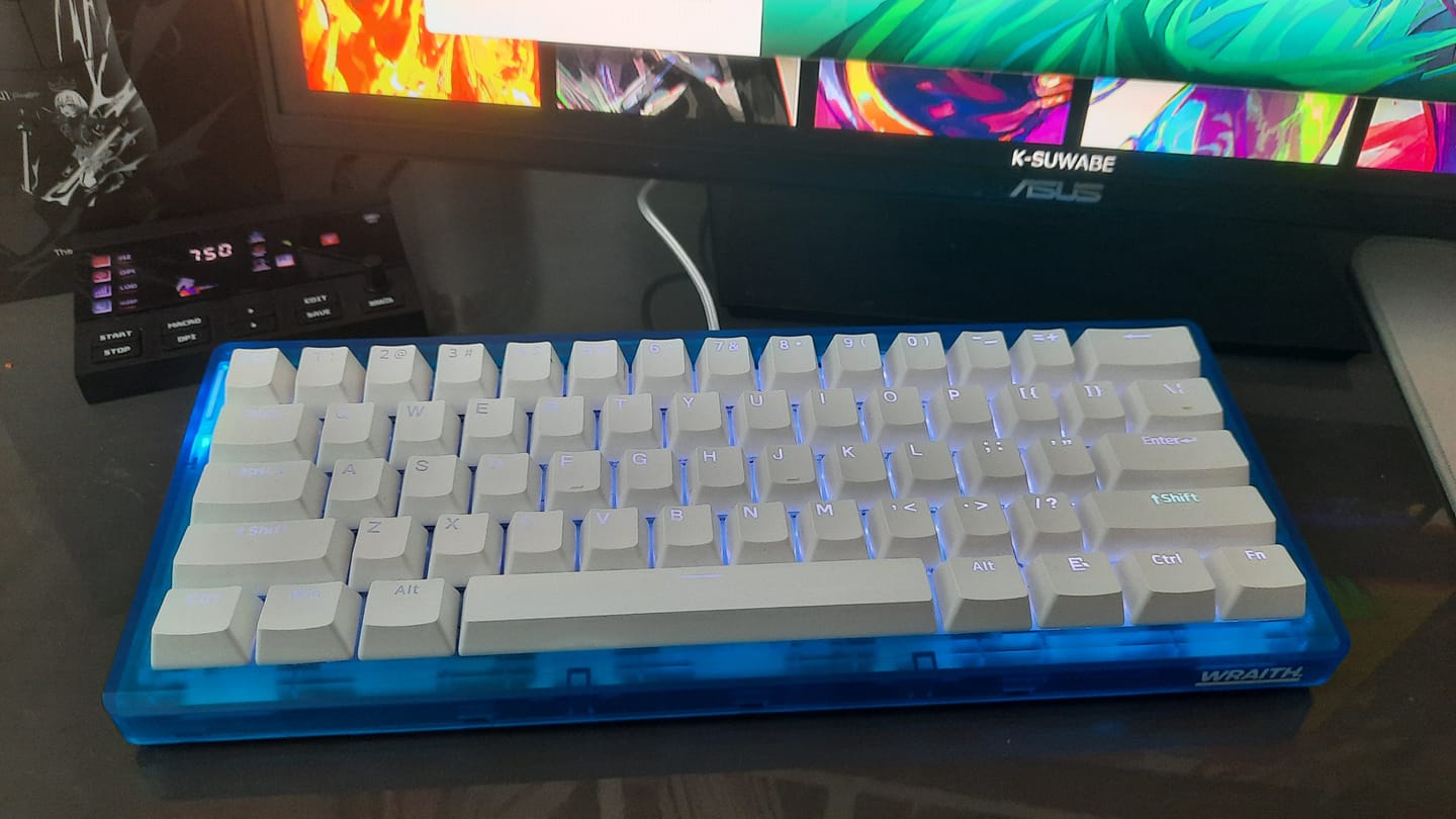 Customer photo review of Wraith W60 Klavye (Manyetik Switch / HE)