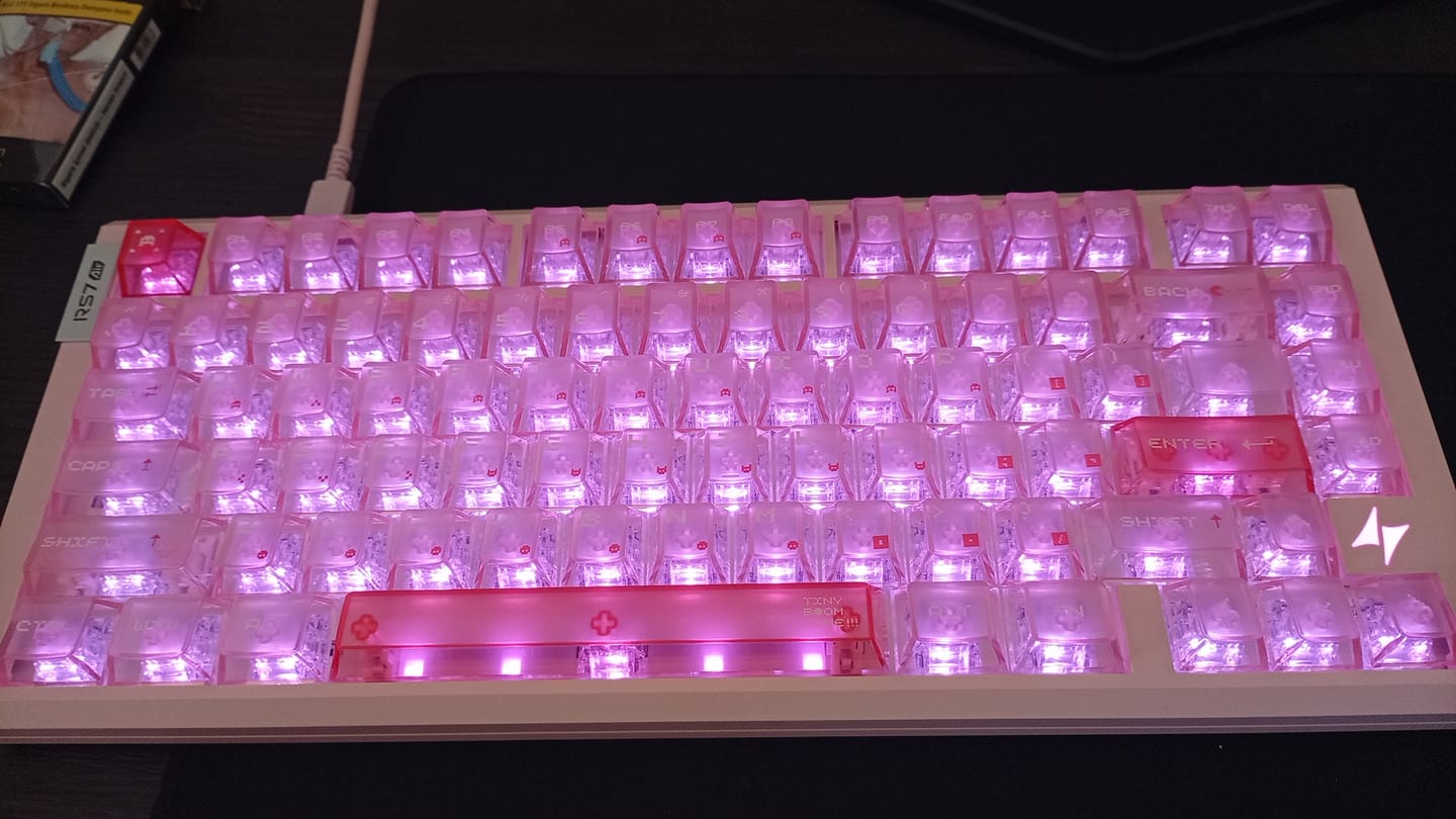 Customer photo review of ATK RS7 Air Klavye (Manyetik Switch / HE)