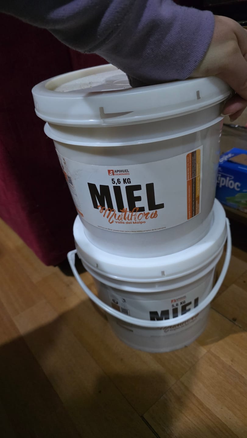 Customer photo review of Balde Miel Multiflora Valle del Maipo 5,6Kg