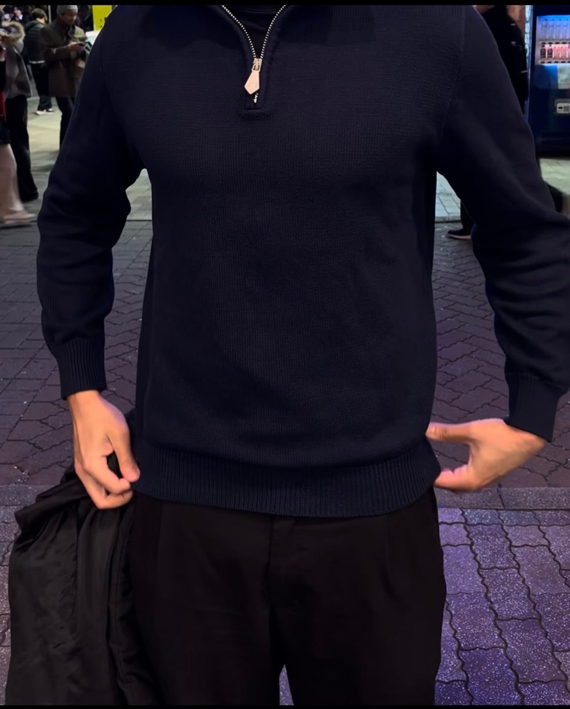 Customer photo review of Signature Quarter-Zip