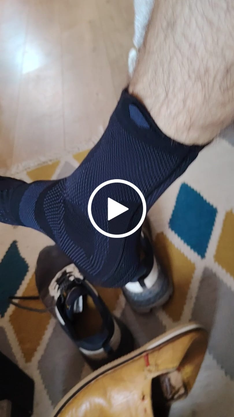 Customer video review of Maintien de Compression pour Chevilles V3