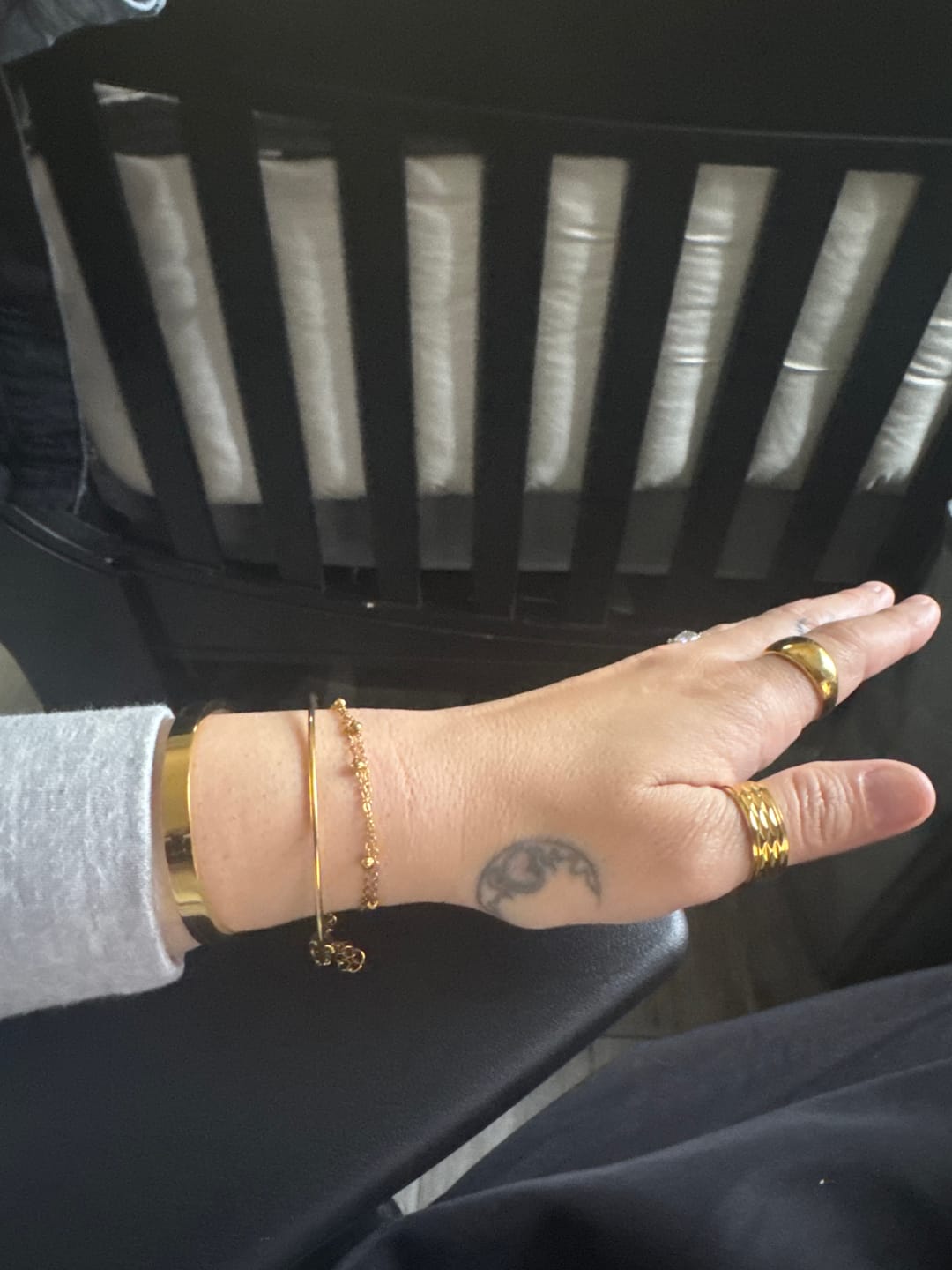 Customer photo review of Gaia Layered Bracelet
