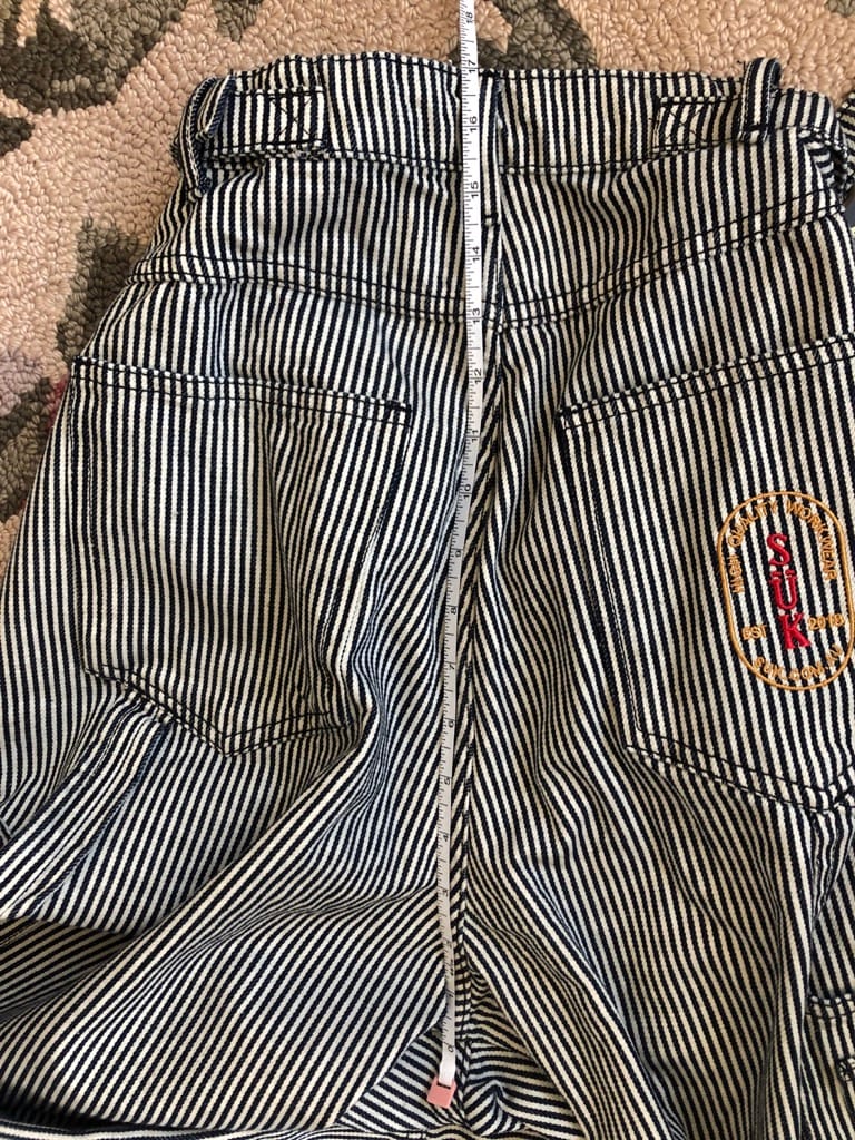 Customer photo review of 2 Way Work Pants - Hickory