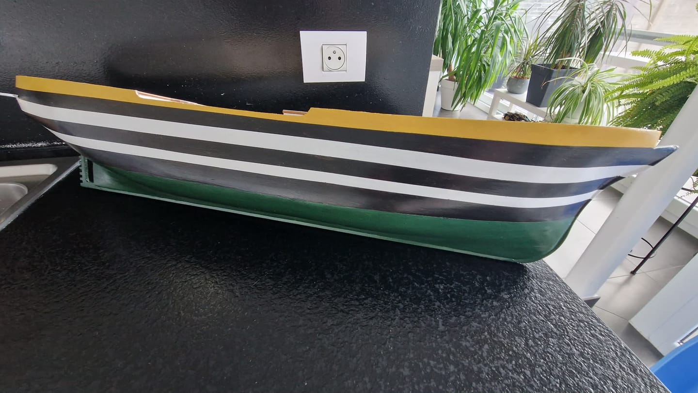 Customer photo review of Maqueta Barco Amerigo Vespucci