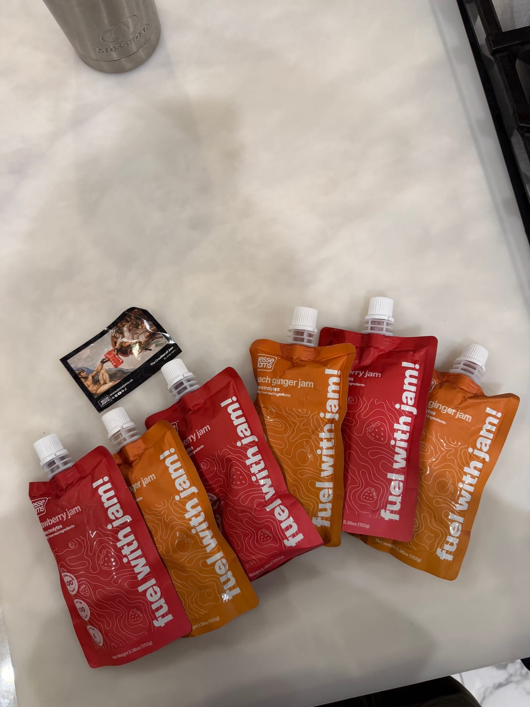 Customer photo review of jam with electrolytes