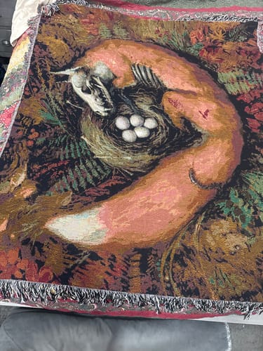 Customer photo review of Life in Death (Woven Blanket)