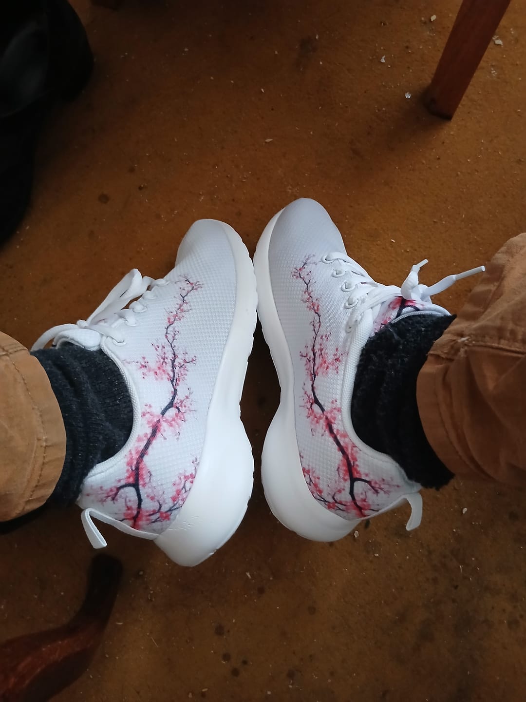 Customer photo review of Sneakers Sakura