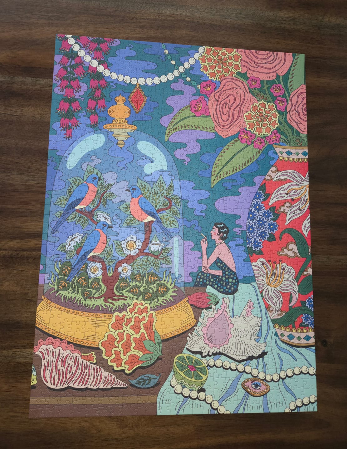 Customer photo review of Sunday Morning | 1000 Piece Puzzle