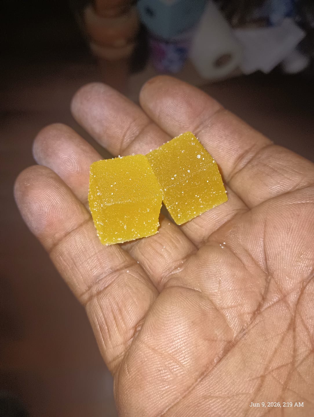 Customer photo review of 300MG Yummy Gummy D9