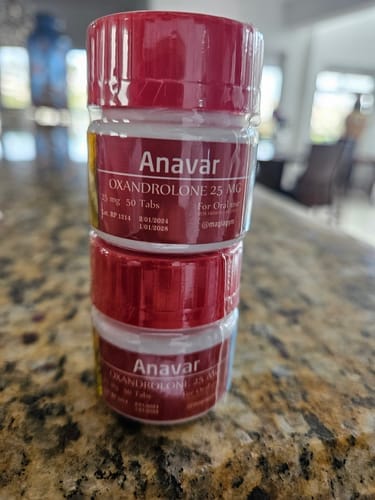 Customer photo review of ANAVAR | Oxandrolona (Anavar) 25mg 50 tabs