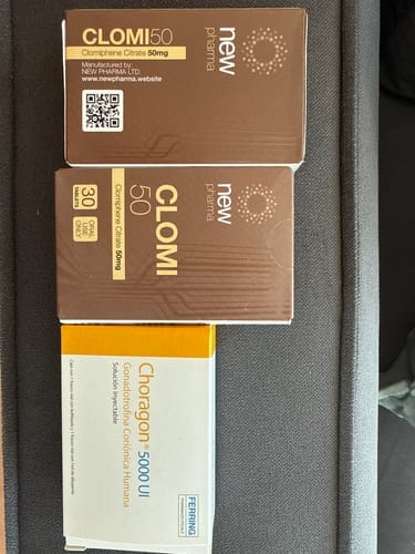Customer photo review of Paquete Post-ciclo para principiantes o intermedios | Gonadotropina (HCG), & Clomifeno