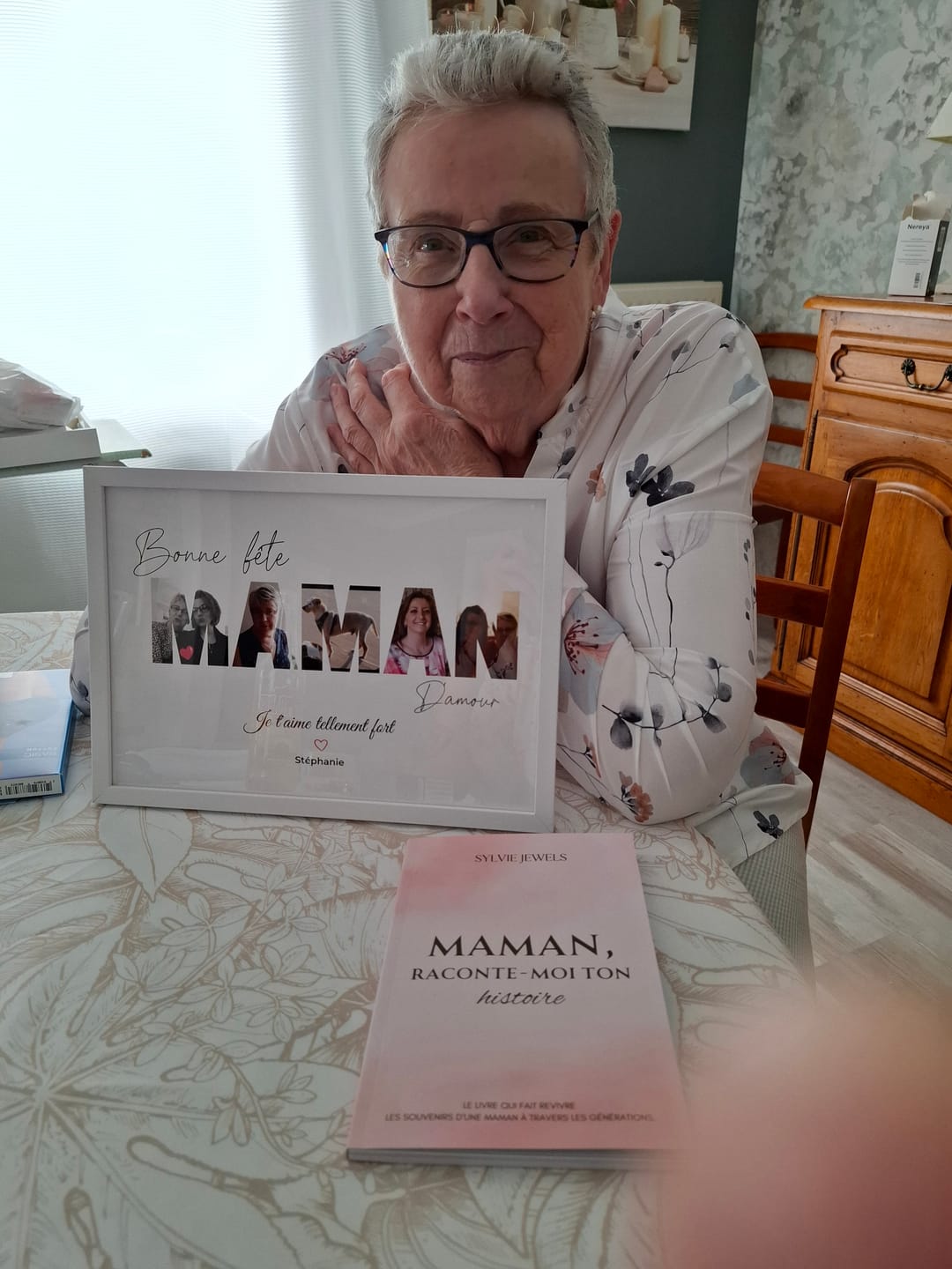 Customer photo review of Bonne fête Maman - Affiche Personnalisée