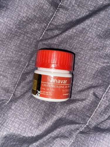 Customer photo review of ANAVAR | Oxandrolona (Anavar) 25mg 50 tabs