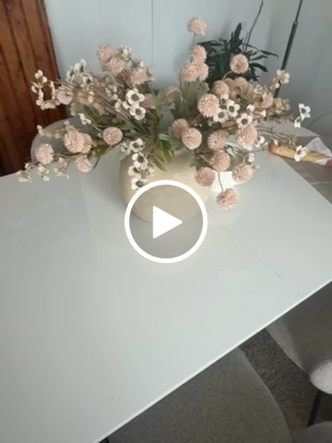 Customer video review of Bouquet de Cire - Crème