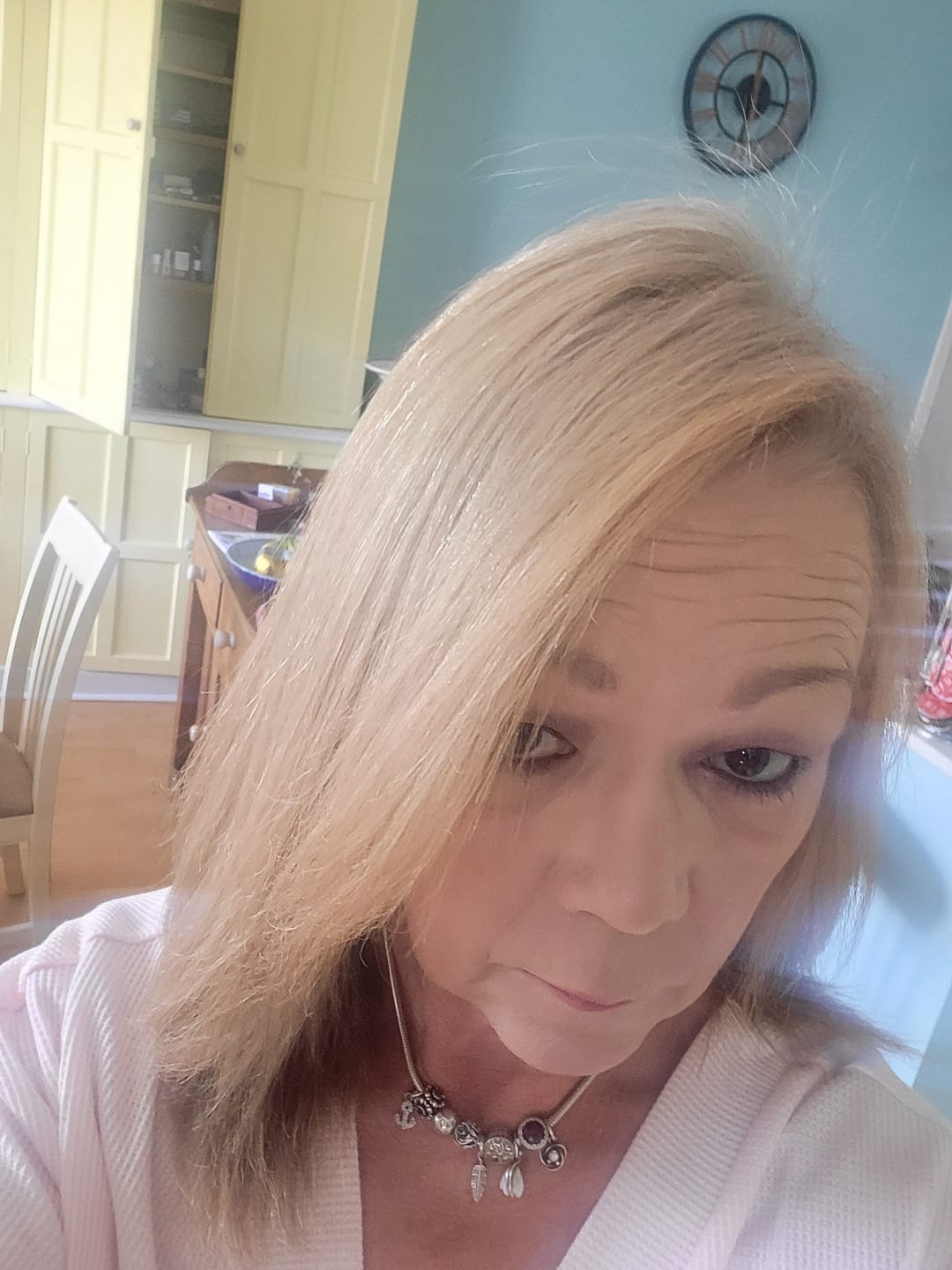 Customer photo review of At-home keratin treatment kit