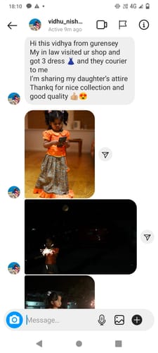 The Nesavu customer review from Vidhya Nishanth