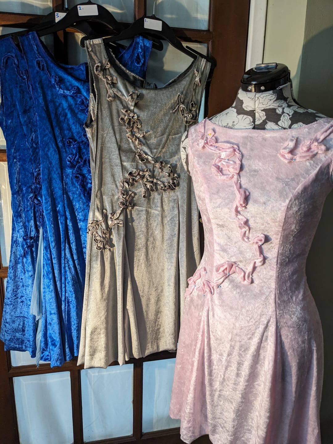 Customer photo review of Lightweight Variegated PolyViscose Jersey Fabric