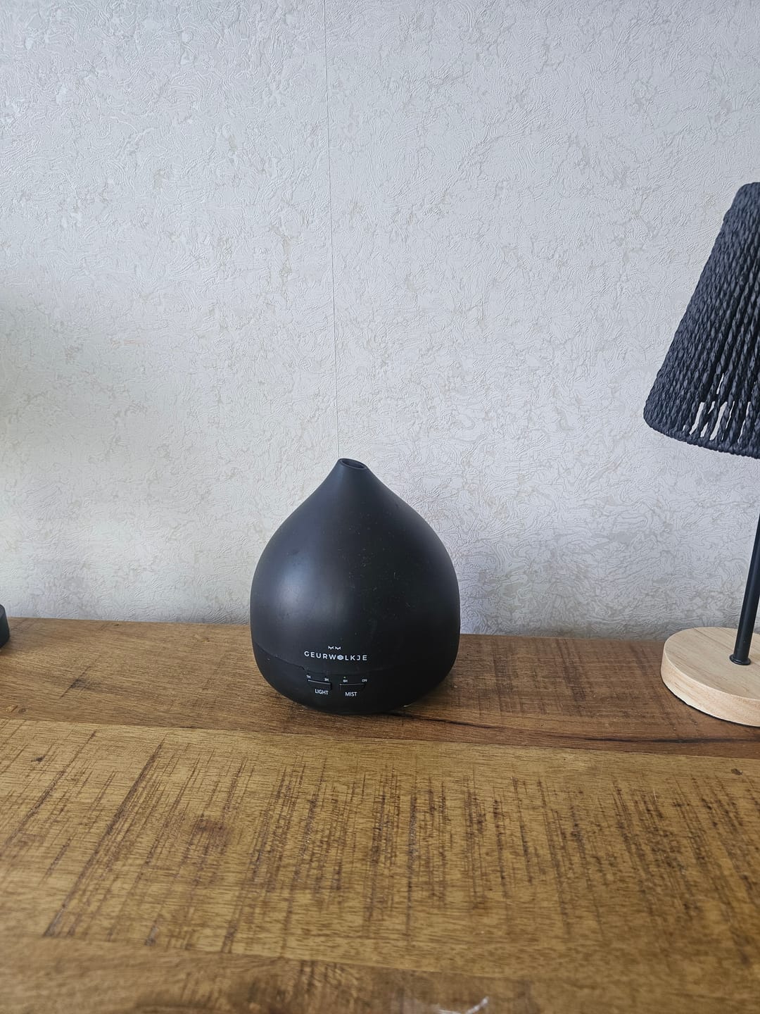 Customer photo review of Unity 2.0 - Geurwolkje® Aroma Diffuser - Mat zwart - 400 ml